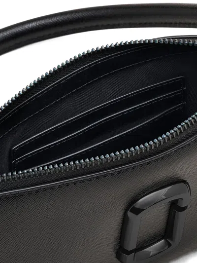 Marc Jacobs The Pochette Leather Shoulder Bag In Black