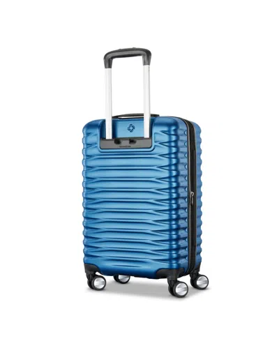 Samsonite Spin Tech 7 Carry-on Spinner In Lagoon Blue