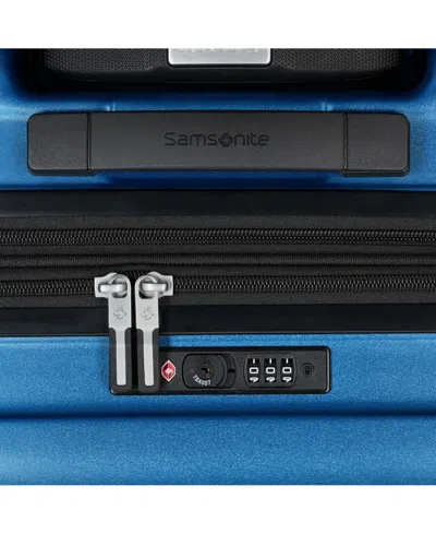 Samsonite Spin Tech 7 Carry-on Spinner In Lagoon Blue