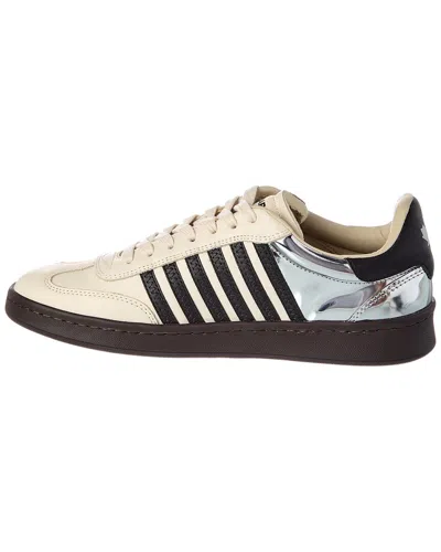 Dsquared2 Boxer Leather Sneaker In Multi