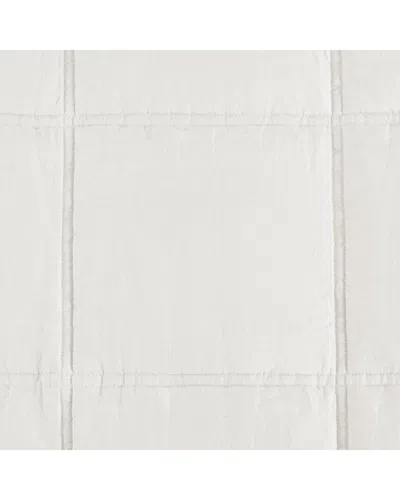 Awesome Home Linen Solid Comforter Set In White