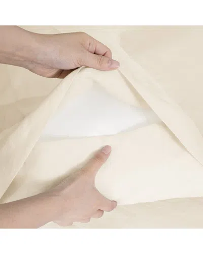 Awesome Home Linen Solid Sheet Set In Multi