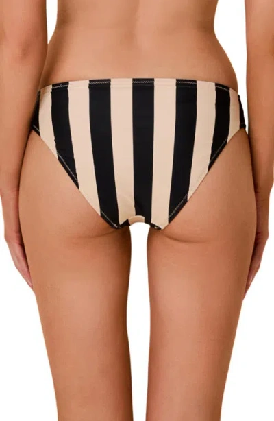 Solid & Striped The Eva Striped Bikini Briefs In Multi