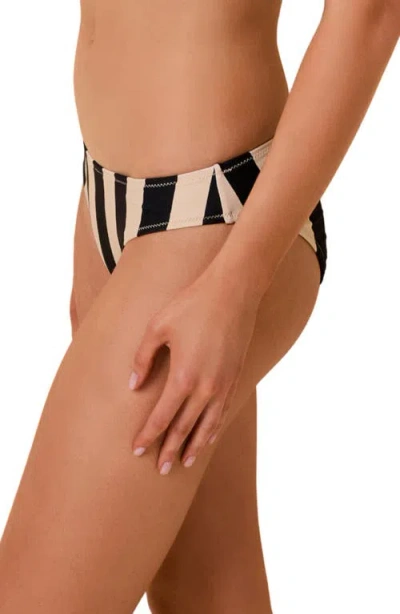 Solid & Striped The Eva Striped Bikini Briefs In Multi