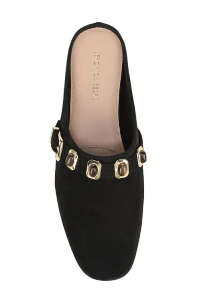 Veronica Beard Narcisa Flat Mule In Black