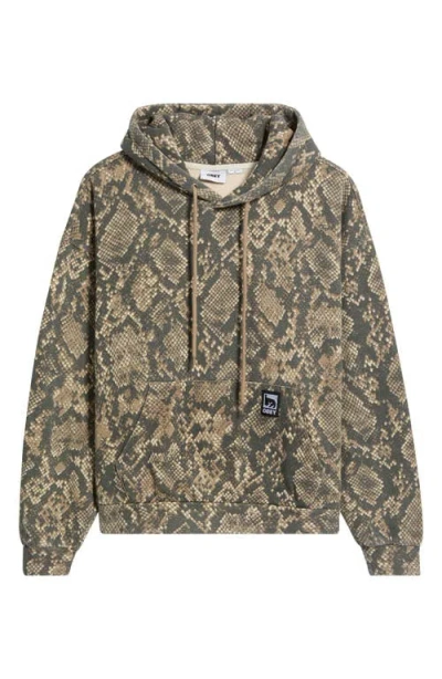 Obey Post Graphic Hoodie In Multi