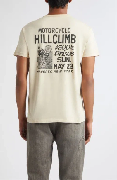 Double Rl Graphic T-shirt In Neutral