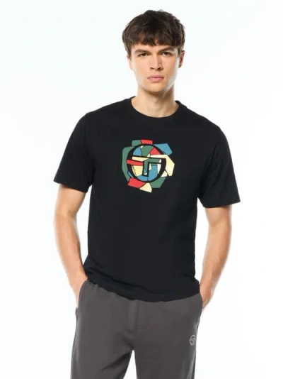 Sergio Tacchini Pezzi T-shirt In Black
