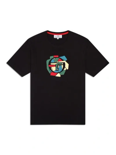 Sergio Tacchini Pezzi T-shirt In Black