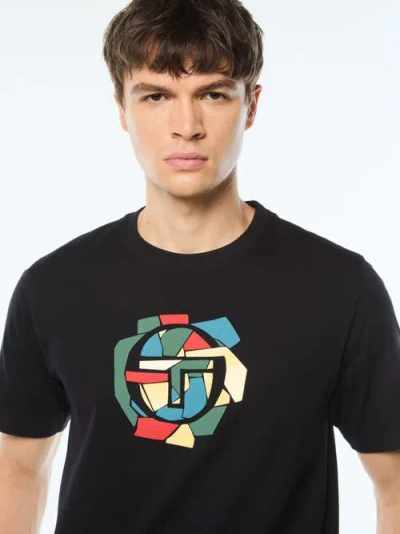 Sergio Tacchini Pezzi T-shirt In Black