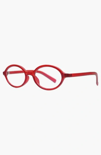 Reality Eyewear The Bessette Reader Glasses In Red