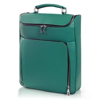 Luis Steven Medium Laptop Pack In Blue