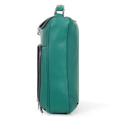 Luis Steven Medium Laptop Pack In Blue