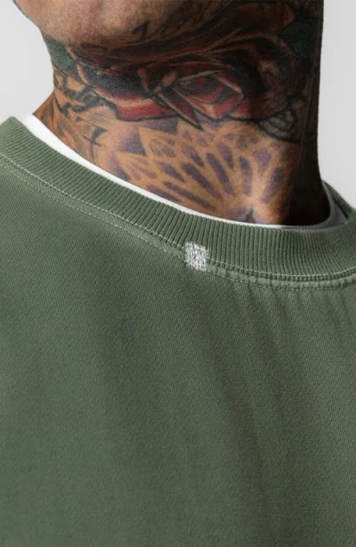 Asrv Tech Essential Distressed Crewneck In Multi