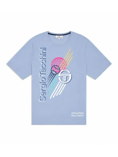 Sergio Tacchini Giocare T-shirt In Blue