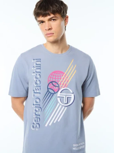 Sergio Tacchini Giocare T-shirt In Blue