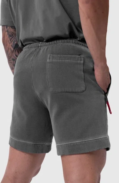 Asrv Tech Essential Sweat Shorts In Gray