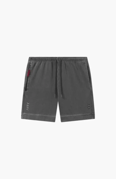 Asrv Tech Essential Sweat Shorts In Gray