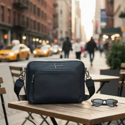 Luis Steven West Side Messenger In Blue