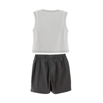 Banblu Elephant Short Set In Multi