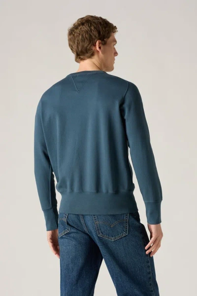 Levi's Bay Meadows Crew Sweatshirt In Blue