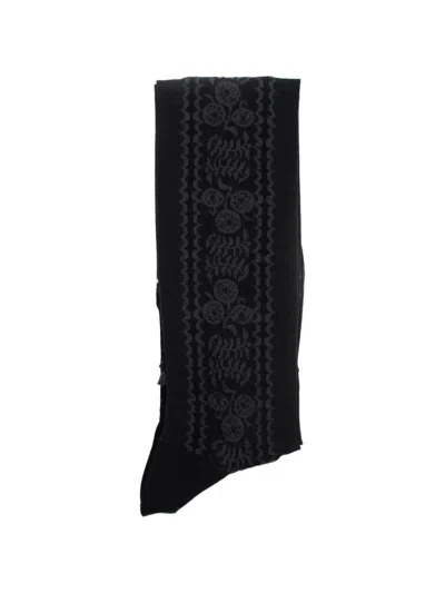 Antipast Floral-pattern Knit Socks In Multi