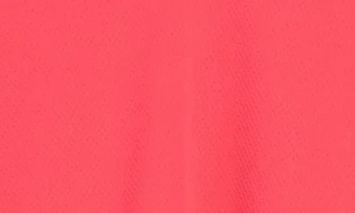 Dkny Ruched Tech T-shirt In Red