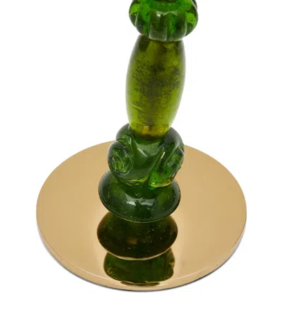 Polspotten Small Beads Candle Holder In Multi