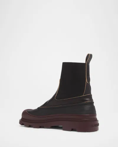 Moncler Vera Edge Ankle Boots In Multi