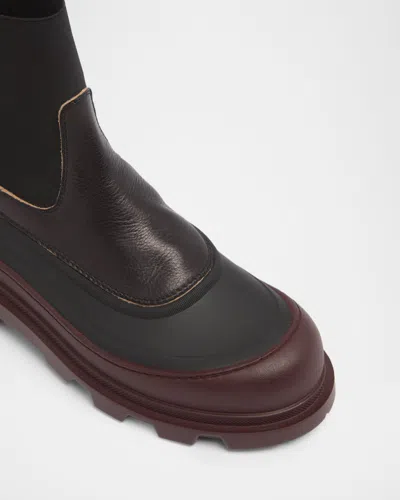 Moncler Vera Edge Ankle Boots In Multi
