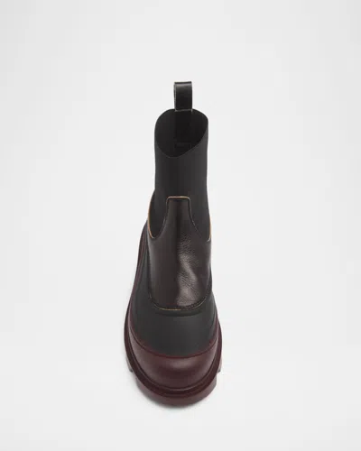 Moncler Vera Edge Ankle Boots In Multi