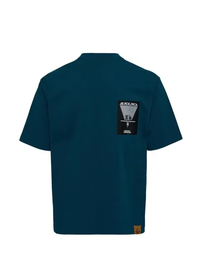 Blackjack Label Graphic T-shirt In Blue