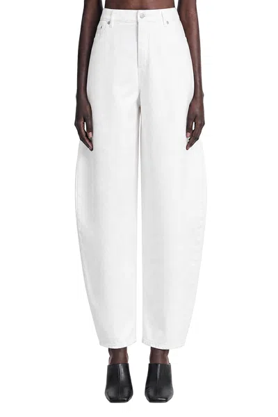 Alaïa Rodeo Jeans In White