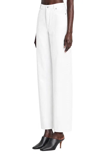 Alaïa Rodeo Jeans In White