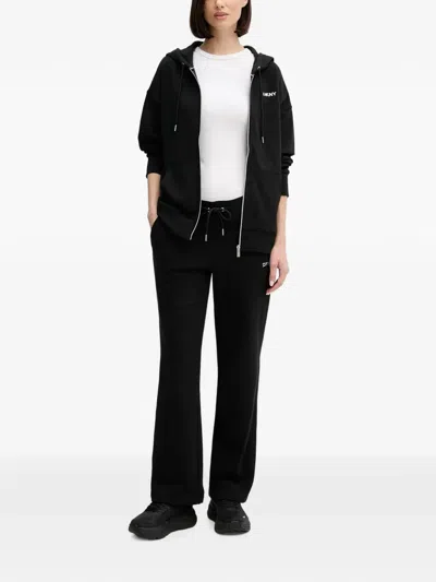 Dkny Drawstring Trousers In Black