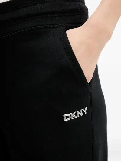 Dkny Drawstring Trousers In Black