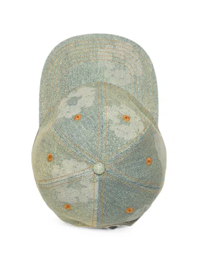Denim Tears Wreath Denim Cap In Multi