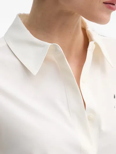 Dkny Buttoned Shirt In Neutral