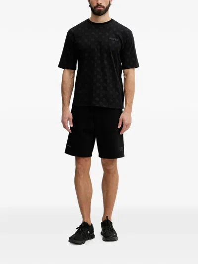 Ea7 Logo-print Shorts In Multi
