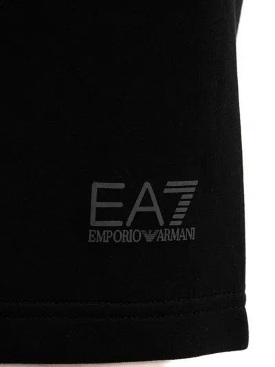 Ea7 Logo-print Shorts In Multi