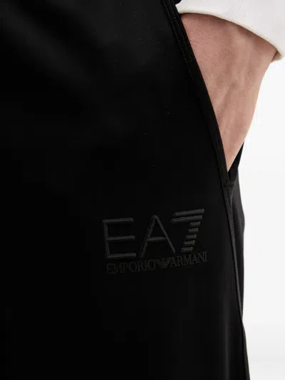 Ea7 Logo-print Track Pants In Multi