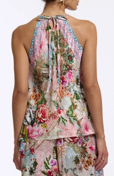 Robert Graham Pippa Floral Silk Blend Shell In Multi