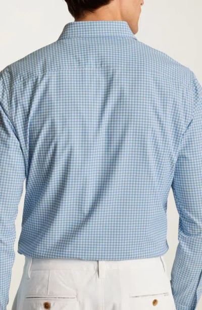 Bonobos Raleigh Gingham Performance Button Down Shirt In Blue