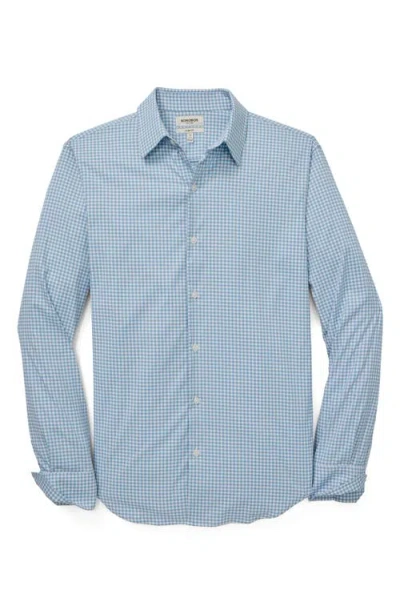 Bonobos Raleigh Gingham Performance Button Down Shirt In Blue