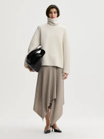 By Malene Birger Dafne Sweater In Soft White