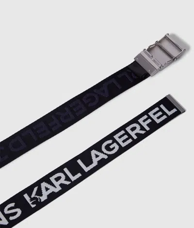 Kl Jeans Reversible Webbing Belt