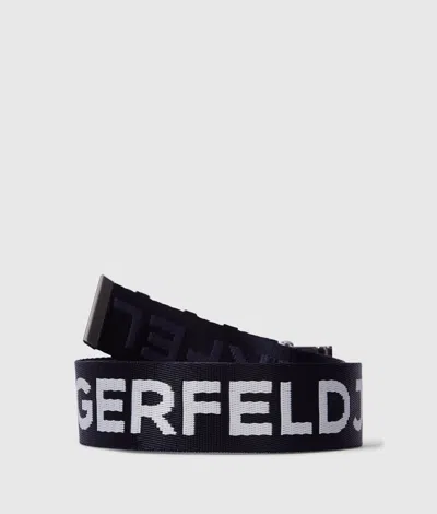 Kl Jeans Reversible Webbing Belt
