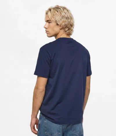 Kl Jeans Patch Logo T-shirt In Blue