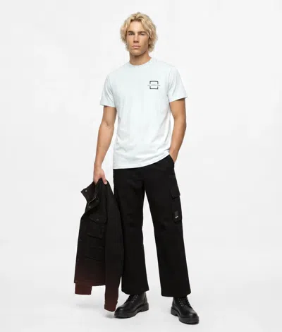 Kl Jeans Box Logo T-shirt In White