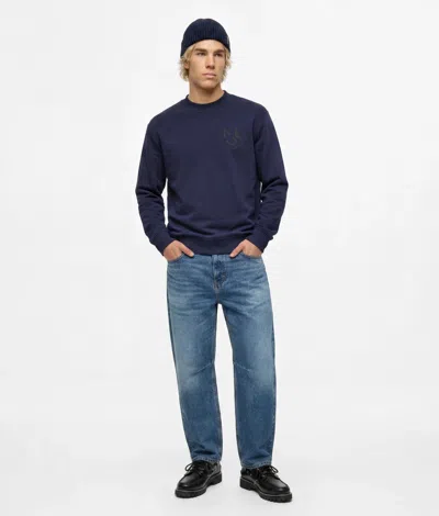 Kl Jeans Monogram Patch Sweatshirt